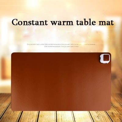 220V Electric Hot Plate Writing Desk Warm Table Mat Blanket Office Mouse Heating Warm Computer Hand Warmer Desktop Heating Plate, Color:Beautiful Homes, CN Plug by buy2fix