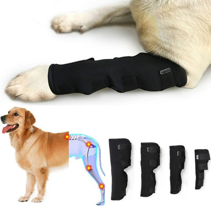 DogLemi PD60041 Dog Hock Brace Pet Supportive Rear Dog Compression Leg Joint Wrap Protects Wounds and Injury, Size:XL - Protective & Protection by buy2fix | Online Shopping UK | buy2fix
