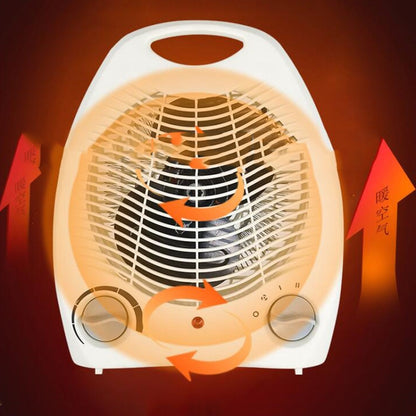 Portable Home Winter Electric Heater EU Plug(White) by buy2fix