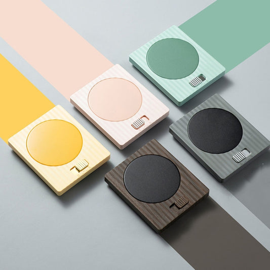 Home USB Constant Temperature Cup Mat Heat Thermos Coaster, Style:Without Adapter(Matcha Green) by buy2fix