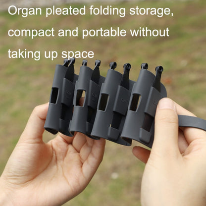 Sunnylife MM3-SN443 For Mini 3 Pro Propeller Blades + Silicone Folding Storage Bag(Gray) - DIY Propeller by Sunnylife | Online Shopping UK | buy2fix
