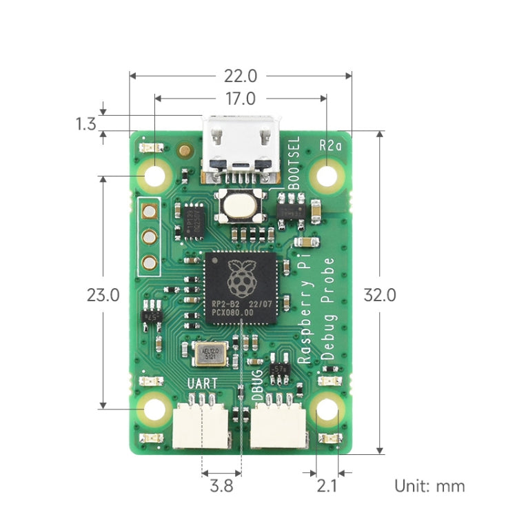 Waveshare For Raspberry Pi USB Debug Probe Module by WAVESHARE