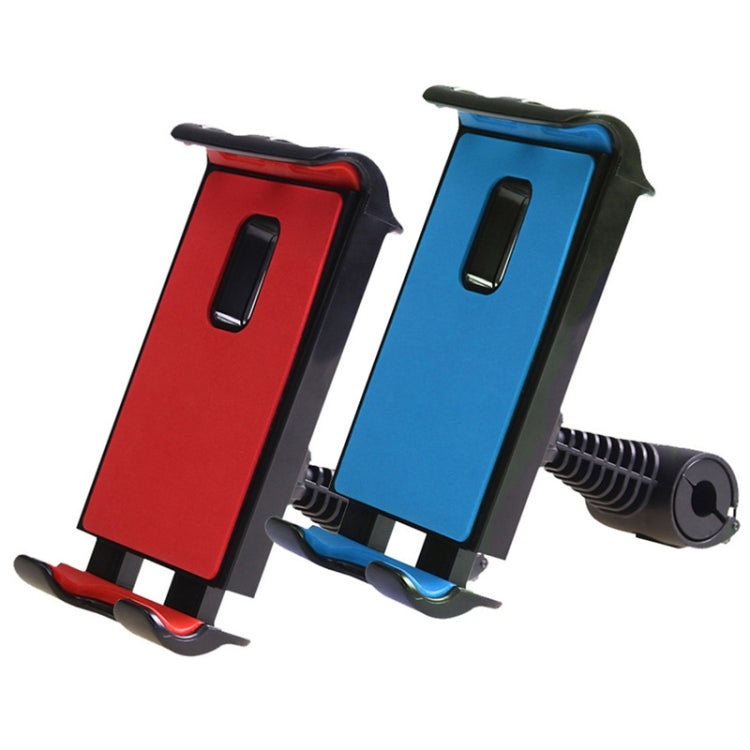 Universal Adjustable Car Tablet Stand Holder Car Seat Back Bracket For 4-11 Inch Tablet(Blue) by buy2fix