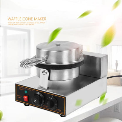Electric Waffle Maker Egg Roll Maker DIY Ice Cream Cone Machine Crispy Omelet Machine, Plug Type:UK Plug - Bulit-in Ovens & Accessories by buy2fix | Online Shopping UK | buy2fix