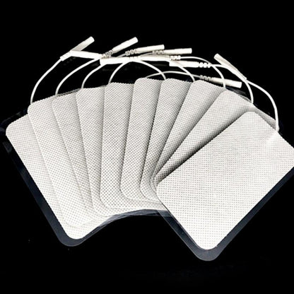 6x9cm Non-woven Foam Self-adhesive Physiotherapy Electrode(2.5mm Hole) - Massage & Relaxation by buy2fix | Online Shopping UK | buy2fix