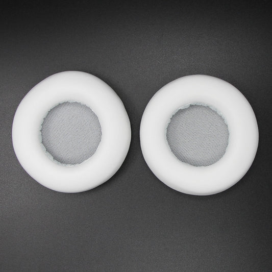 2pcs For Monster DNA Protein Leather + Sponge Headphone Protective Case Earmuffs(White) - Earmuff & Pad by buy2fix | Online Shopping UK | buy2fix