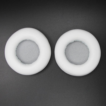 2pcs For Monster DNA Protein Leather + Sponge Headphone Protective Case Earmuffs(White) - Earmuff & Pad by buy2fix | Online Shopping UK | buy2fix
