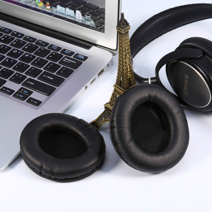 2pcs For Monster DNA Protein Leather + Sponge Headphone Protective Case Earmuffs(Black) - Earmuff & Pad by buy2fix | Online Shopping UK | buy2fix
