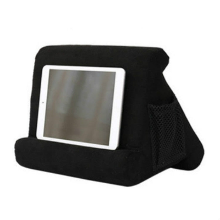 Laptop Holder Tablet Pillow Multifunction Laptop Cooling Pad Rest Cushion(Black) by buy2fix