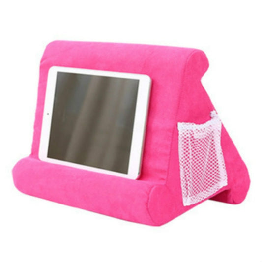 Laptop Holder Tablet Pillow Multifunction Laptop Cooling Pad Rest Cushion(Rose Red) by buy2fix