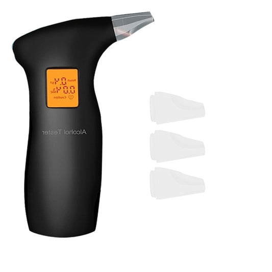 Kewesi Portable Blowing Alcohol Tester(KWS-712T Black) - Breath Alcohol Tester by buy2fix | Online Shopping UK | buy2fix