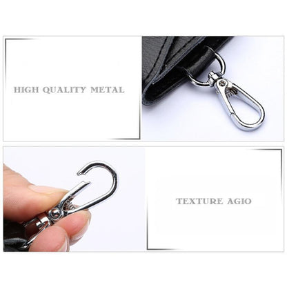 Multifunctional Litchi Texture Leather Keychain Bag Car Key Bag(Watermelon Red) by buy2fix