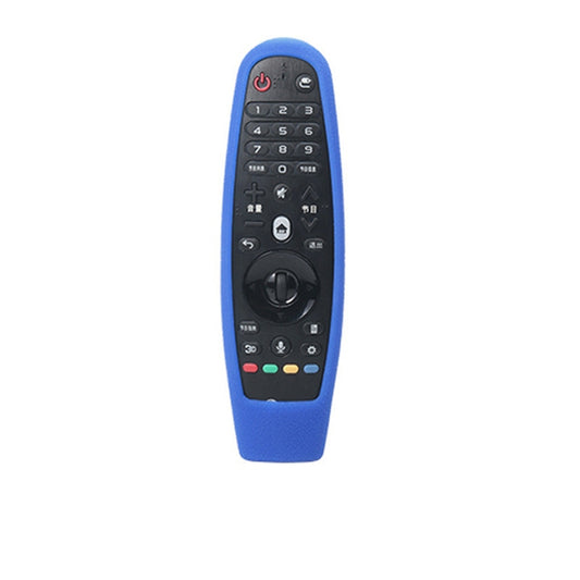 Suitable for LG Smart TV Remote Control Protective Case AN-MR600 AN-MR650a Dynamic Remote Control Silicone Case(Blue) by buy2fix