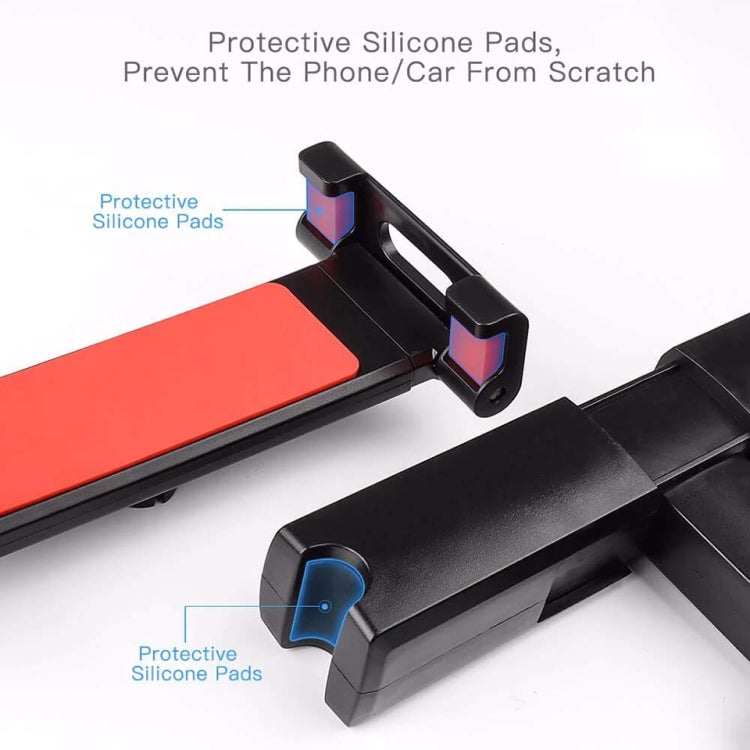 Universal 360 Rotation Holder Bracket Back Seat Car Mount(Red) by buy2fix