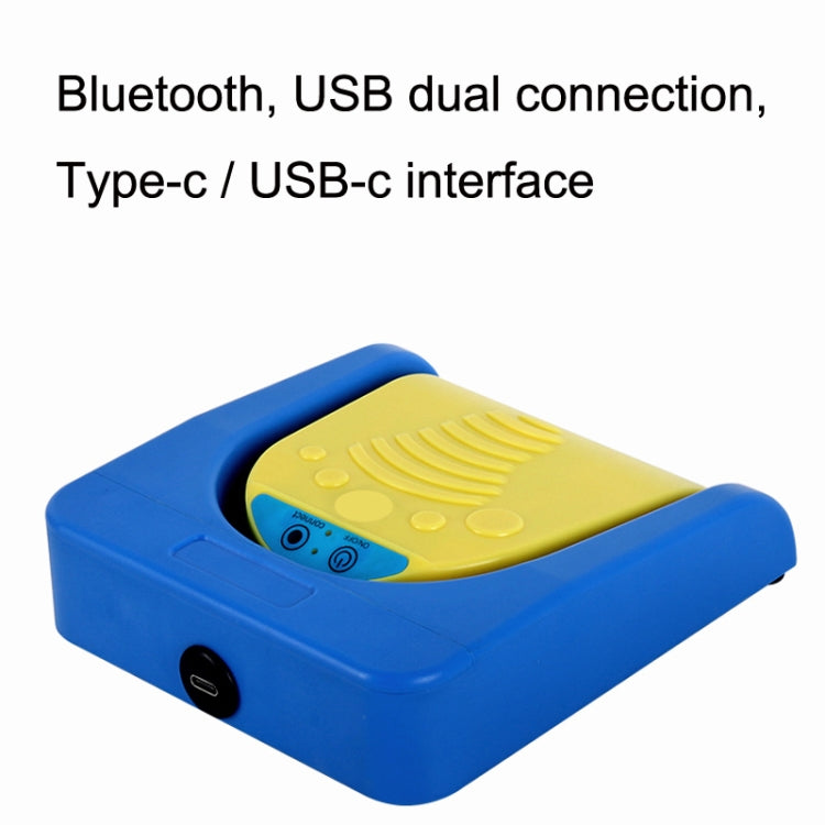 Wireless Foot Pedal Control Switch Keyboard Adapter For Computer, Style:Two-Pendal Two-Button by buy2fix