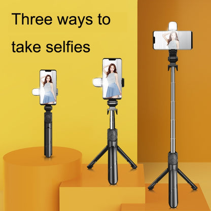 XT02S Mini Bluetooth Live Tripod Selfie Stick(White) - Selfie Sticks by buy2fix | Online Shopping UK | buy2fix