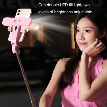 XT06S Live Beauty Bluetooth Tripod Selfie Stick(Black) - Selfie Sticks by buy2fix | Online Shopping UK | buy2fix