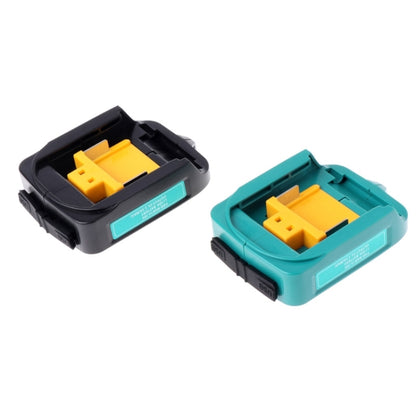 Battery USB Adapter Charging Converter for  MAKITA ADP05 18V 14.4V Lithium Battery(Blue) - Charger & Converter by buy2fix | Online Shopping UK | buy2fix