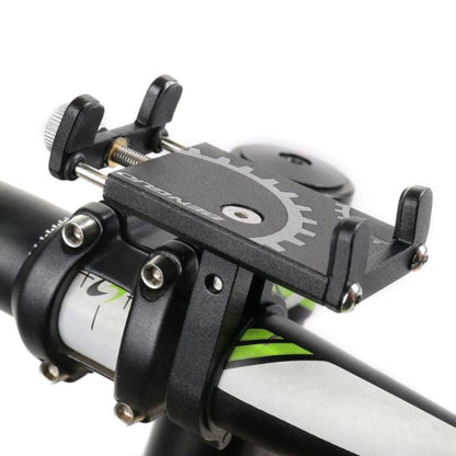 Battery Electric Vehicle Motorcycle Bicycle Riding Navigation Aluminum Alloy Mobile Phone Bracket(Red) by buy2fix