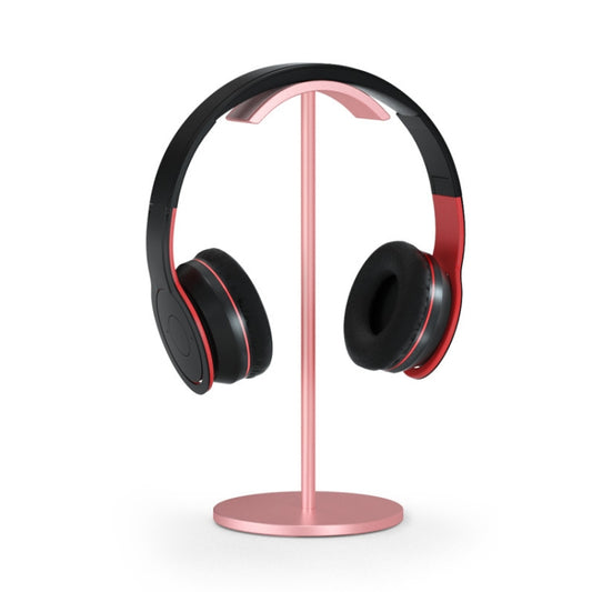 Aluminum Alloy Headset Bracket Weaving Headset Metal Display Stand(Rose Gold) - Anti-lost & Holder by buy2fix | Online Shopping UK | buy2fix
