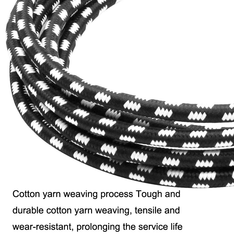 2m 1 Straight Head +1 Elbow Head 6.35mm Guitar Cable Oxygen-Free Copper Core TS Large Two-core Cable by buy2fix