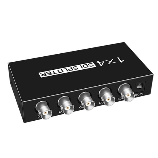 1 In 4 Out SD-SDI / HD-SDI / 3G-SDI Distribution Amplifier Video SDI Splitter(EU Plug) - Splitter by buy2fix | Online Shopping UK | buy2fix