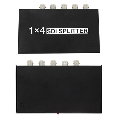 1 In 4 Out SD-SDI / HD-SDI / 3G-SDI Distribution Amplifier Video SDI Splitter(EU Plug) - Splitter by buy2fix | Online Shopping UK | buy2fix