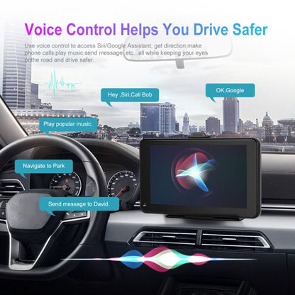 A3135 7 Inch HD Wired Smart Screen With Wireless CarPlay + Android Auto + Android With With 16G Memory Card - Car MP3 & MP4 & MP5 by buy2fix | Online Shopping UK | buy2fix