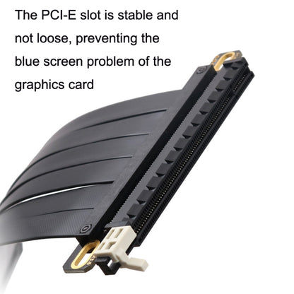 PCI-E 3.0 16X 180-degree Graphics Card Extension Cable Adapter Cable, Length: 15cm by buy2fix