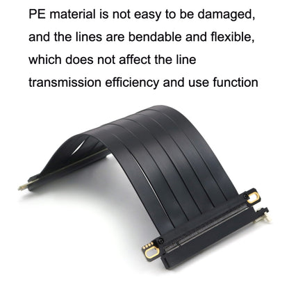 PCI-E 3.0 16X 180-degree Graphics Card Extension Cable Adapter Cable, Length: 15cm by buy2fix