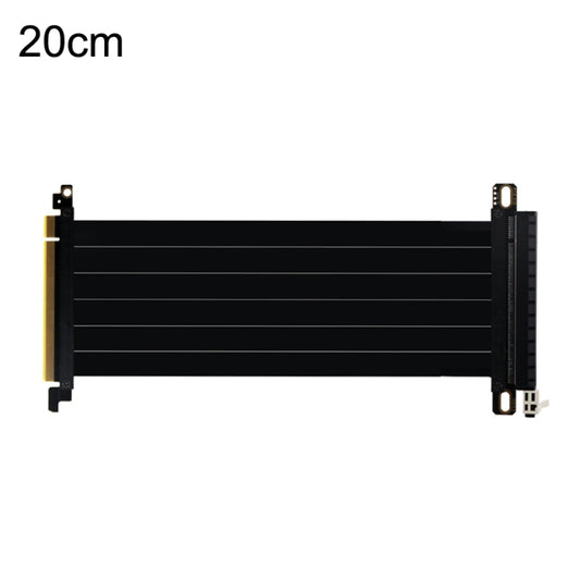 PCI-E 3.0 16X 180-degree Graphics Card Extension Cable Adapter Cable, Length: 20cm by buy2fix