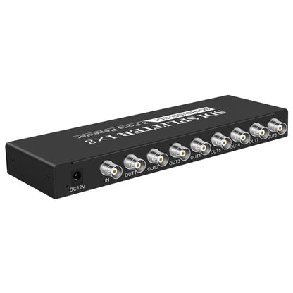 1 In 8 Out SD-SDI / HD-SDI / 3G-SDI Distribution Amplifier Video SDI Splitter(EU Plug) - Splitter by buy2fix | Online Shopping UK | buy2fix