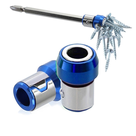 Full Metal Screwdriver Head Plus Magnet(Blue) - Magnetizer Demagnetizer Tool by buy2fix | Online Shopping UK | buy2fix