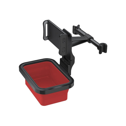 CHZ-12 Car Rear Pillow Telescopic Bracket Car Seat Phone Holder(Red) by buy2fix