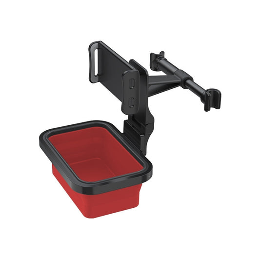 CHZ-12 Car Rear Pillow Telescopic Bracket Car Seat Phone Holder(Red) by buy2fix