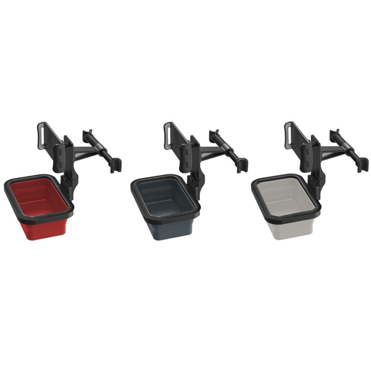 CHZ-12 Car Rear Pillow Telescopic Bracket Car Seat Phone Holder(Red) by buy2fix