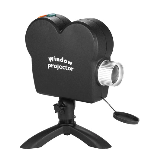 Christmas Halloween Laser Projector Mini Window Home Theater Projector, Plug Type:UK Plug by buy2fix