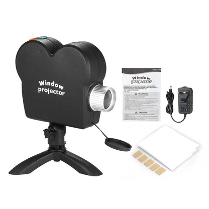 Christmas Halloween Laser Projector Mini Window Home Theater Projector, Plug Type:AU Plug by buy2fix