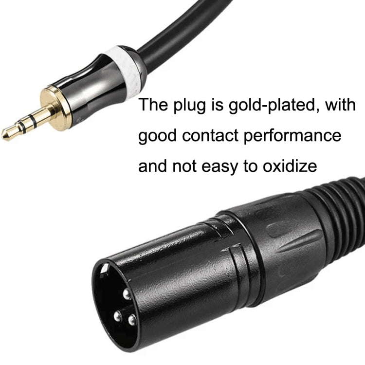 3.5mm To Caron Male Sound Card Microphone Audio Cable, Length:1.5m - Microphone Audio Cable & Connector by buy2fix | Online Shopping UK | buy2fix