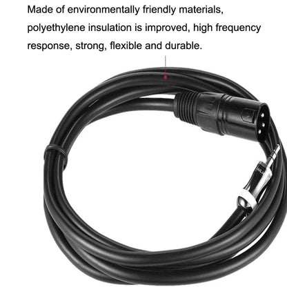 3.5mm To Caron Male Sound Card Microphone Audio Cable, Length:15m - Microphone Audio Cable & Connector by buy2fix | Online Shopping UK | buy2fix