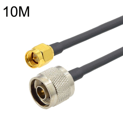 SMA Male to N Male RG58 Coaxial Adapter Cable, Cable Length:10m by buy2fix