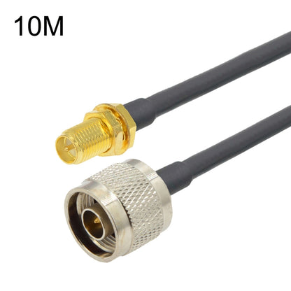 RP-SMA Female To N Male RG58 Coaxial Adapter Cable, Cable Length:10m by buy2fix