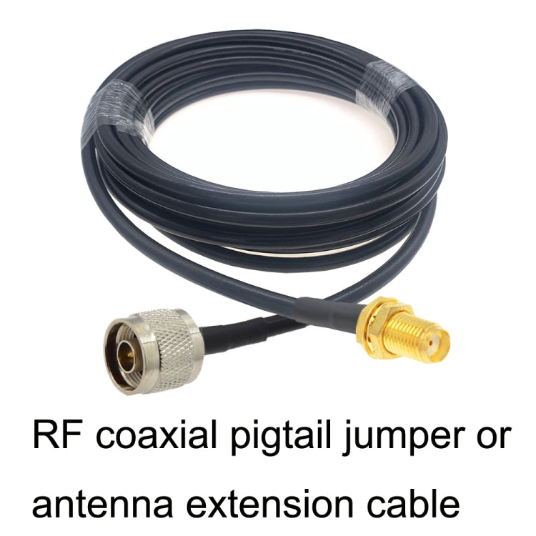 SMA Female To N Male RG58 Coaxial Adapter Cable, Cable Length:1m by buy2fix