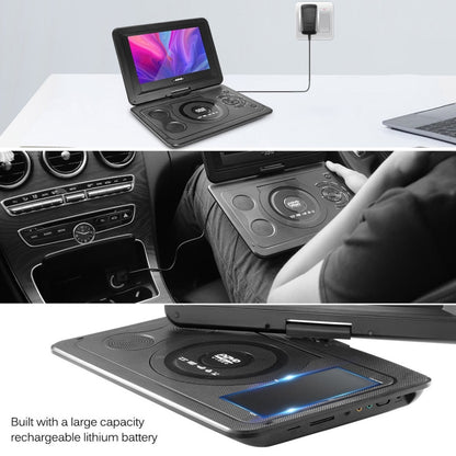 10.1 Inch HD Screen Portable DVD EVD Player TV / FM / USB / Game Function(AU Plug) - DVD & LCD Player by buy2fix | Online Shopping UK | buy2fix