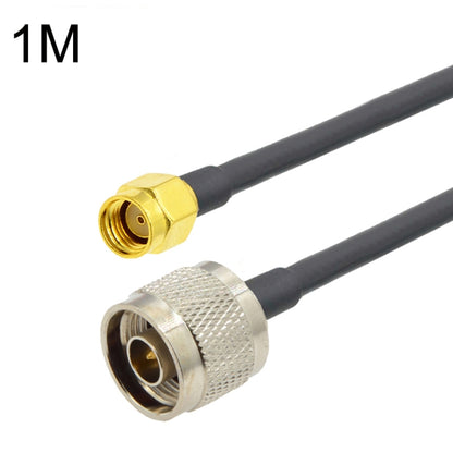 RP-SMA Male to N Male RG58 Coaxial Adapter Cable, Cable Length:1m by buy2fix