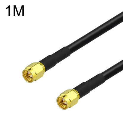 SMA Male To SMA Male RG58 Coaxial Adapter Cable, Cable Length:1m by buy2fix