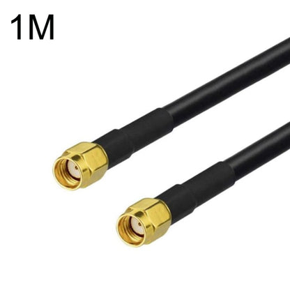 RP-SMA Male To RP-SMA Male RG58 Coaxial Adapter Cable, Cable Length:1m by buy2fix