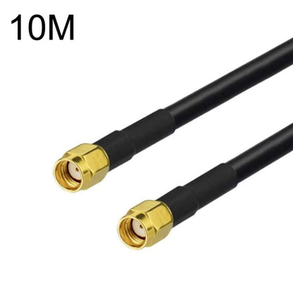 RP-SMA Male To RP-SMA Male RG58 Coaxial Adapter Cable, Cable Length:10m by buy2fix