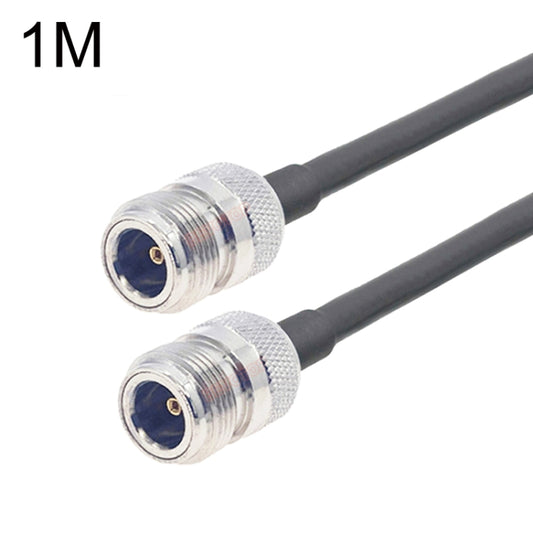 N Female To N Female RG58 Coaxial Adapter Cable, Cable Length:1m by buy2fix