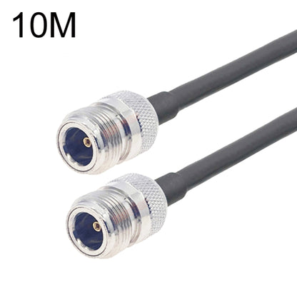 N Female To N Female RG58 Coaxial Adapter Cable, Cable Length:10m by buy2fix
